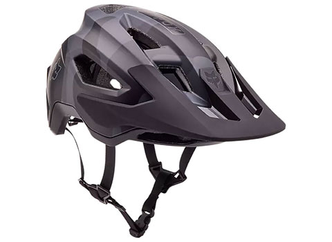 Fox Racing Speedframe Camo Helmet (Black Camouflage)