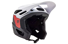 Fox Racing Dropframe Pro Helmet (Black/White)