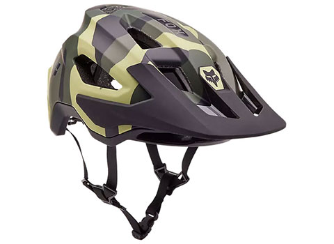 Fox Racing Speedframe Camo Helmet (Green Camouflage)