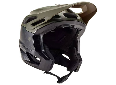 Fox Racing Dropframe Pro Helmet (Olive Green)