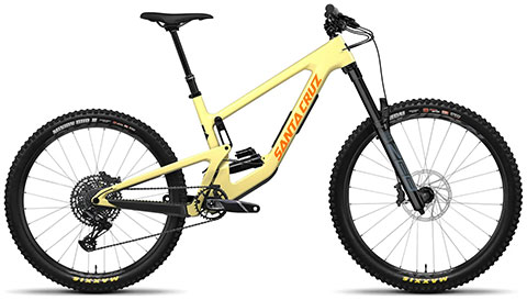 Santa Cruz 2024 Nomad Carbon C R (Marigold Yellow)