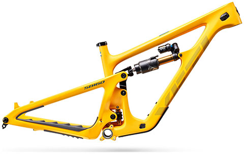 Yeti 2025 SB160 T-Series Frameset (Mustard)