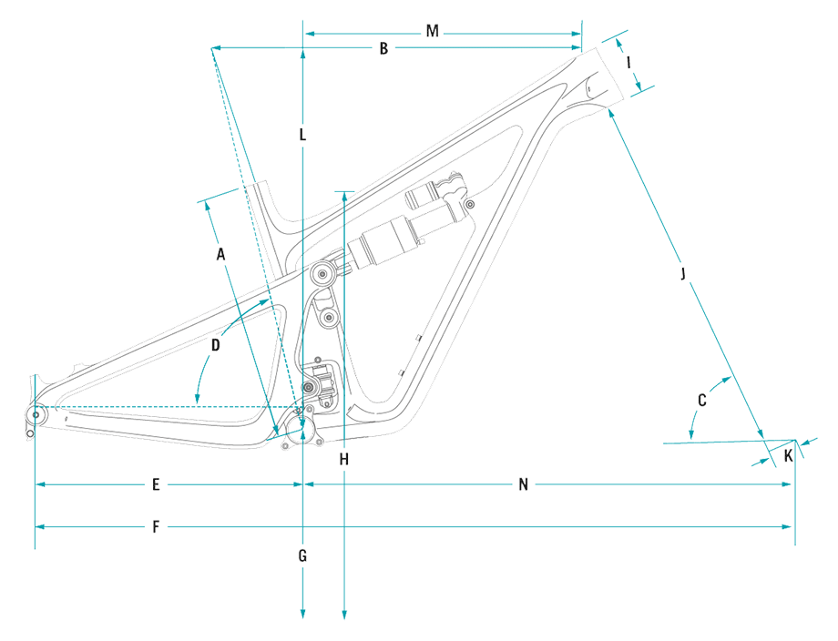 yeti 165 frame